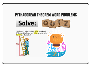 Pythagorean Theorem Word Problems